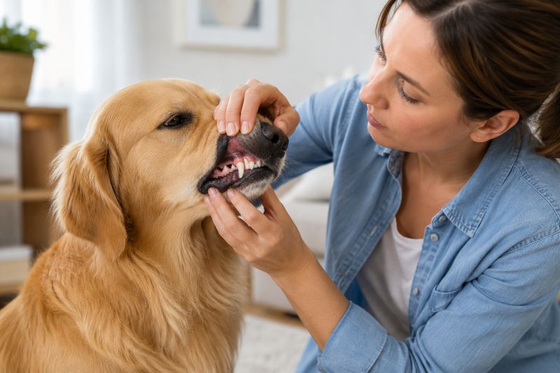 cuidados com os dentes do cachorro e higiene bucal